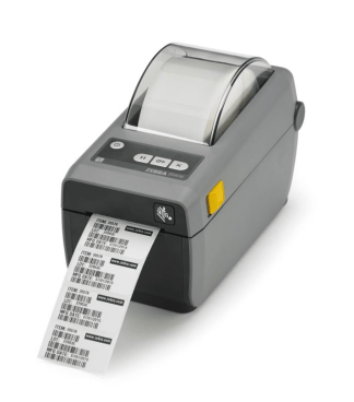 The Zebra ZD411 works best to print labels from Axis.